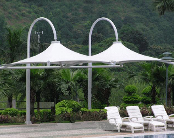 膜結(jié)構(gòu)景觀雨陽(yáng)傘面對(duì)突發(fā)性自然狀況該如何預(yù)防？